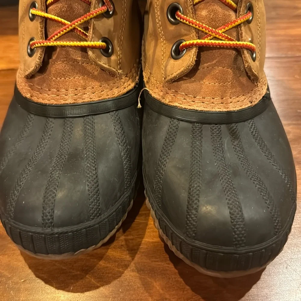 SOREL Youth Cheyanne II LTR Elk Black Waterproof Lace Up Boots 5 Box EXCELLENT